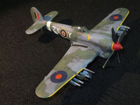 Hawker Typhoon Airfix Ready For Inspection Aircraft