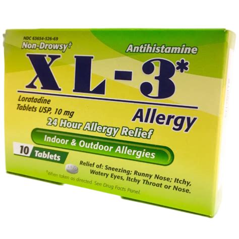 Xl3 Allergy 10 Tabletas