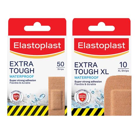 Extra Tough Waterproof Plasters Elastoplast