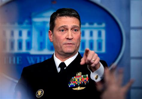 Ronny Jackson: Former White House physician bullied, made sexual remarks to subordinates, report ...