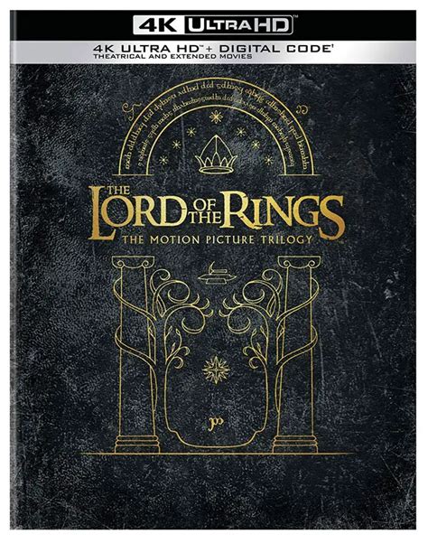 The Lord Of The Rings Trilogy 4k Blu Ray 4k Gift Set Up For Pre Order