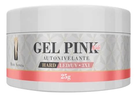 Gel LED Y UV Hard Miss Sonia Alongamento P Unhas 25 G Cor Pink Nude MercadoLibre