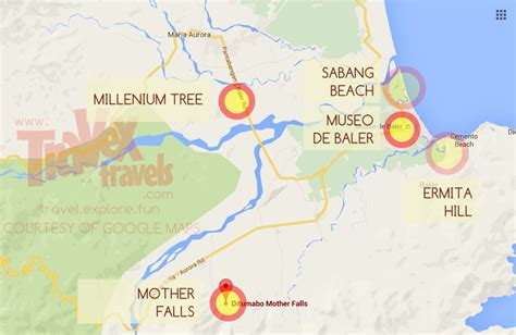 Baler Tourist Spots, Maps and Guide - Travex Travels - Travel. Explore ...