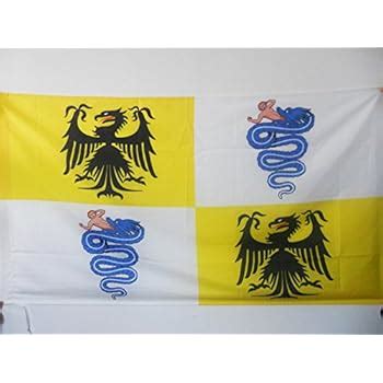 Amazon.com : AZ FLAG Duchy of Milan 1395-1796 Flag 3' x 5' for a Pole ...