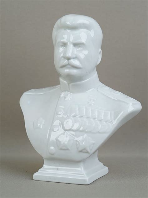 Бюст «И.В. Сталин», фарфор, высота 20см. СССР, конец XX - начало XXI ...