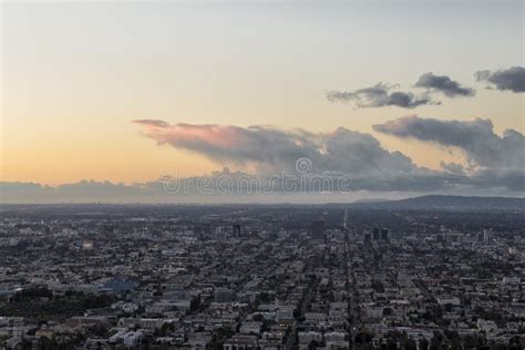 Sunrise in Los Angeles, California Stock Photo - Image of background ...