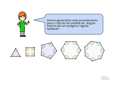 Ângulos internos de polígonos regulares Planos de aula 7º ano