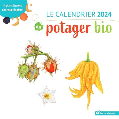 Calendrier 2024 Jardin Bio Gusta Katrina