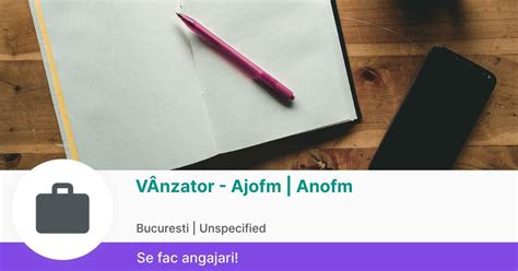 V Nzator Ajofm Anofm In Bucuresti La Azzuro Comimpex Srl Jobradar