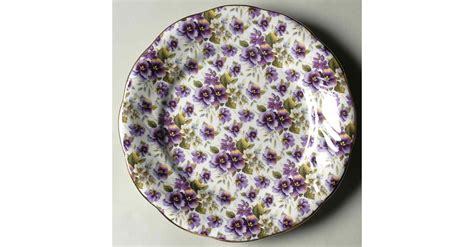 Pansy Chintz Dinner Plate By Sko Replacements Ltd