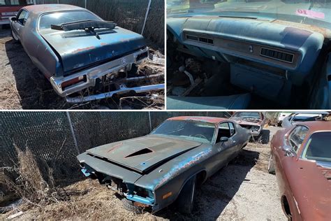 Plymouth Road Runner Gtx Is An Unexpected Junkyard Gem With A Rare