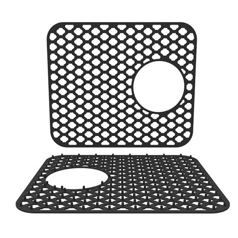 Dyfzdhu Silicone Kitchen Sink Protector Mat Folding Heat Non Slip