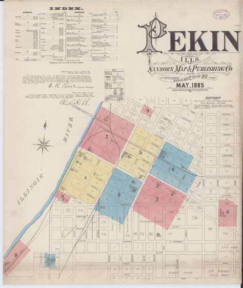 Pekin - Sanborn Fire Maps