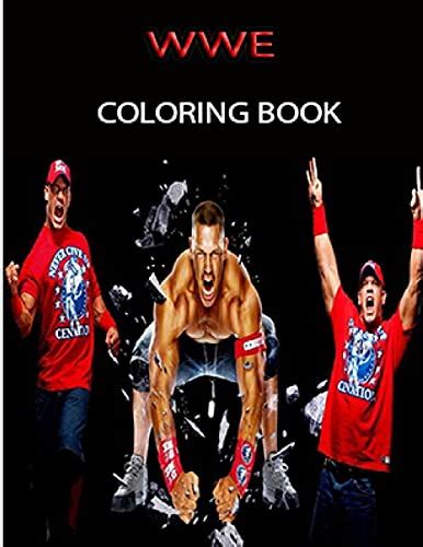 Wwe Coloring Book Superstar Handbook The Essential Facts And Stats On