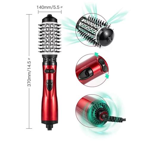 49 OFF 3 In 1 Hot Air Styler And Rotating Hair Dryer For Dry Hair Unitmotor
