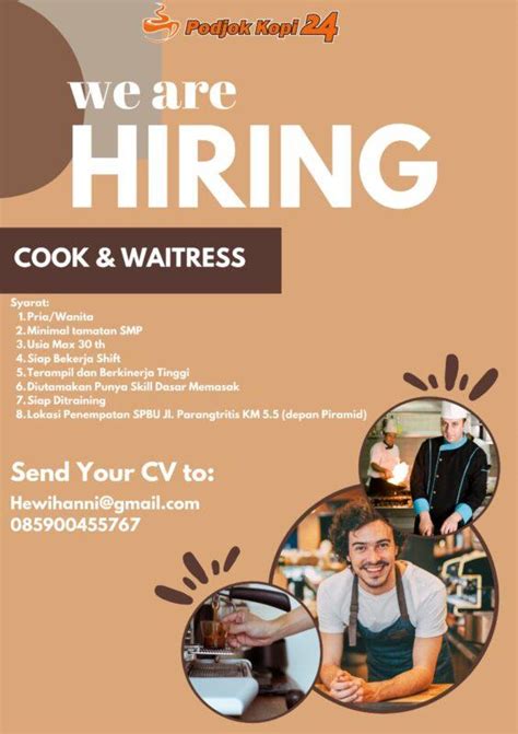 Lowongan Kerja Cook Waitress Di Podjok Kopi Lokerjogja Id