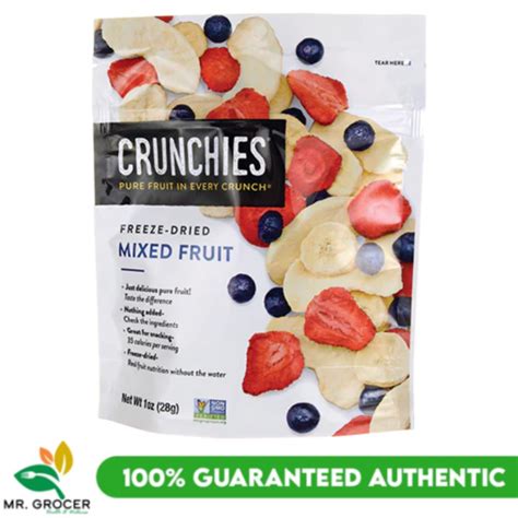 Crunchies Freeze Dried Mixed Fruits G Lazada Ph