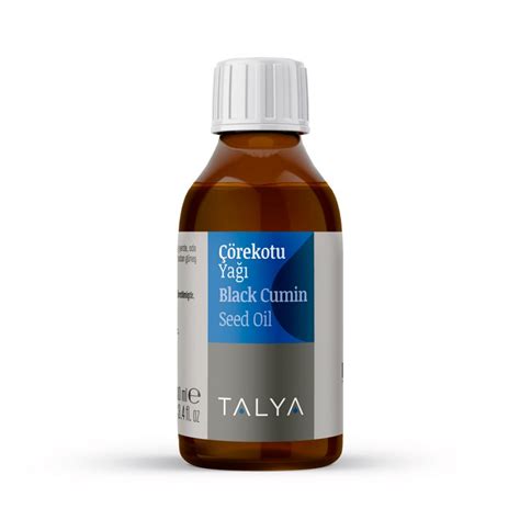 Talya Bitkisel Black Cumin Seed Oil 100 Ml Turkorganics