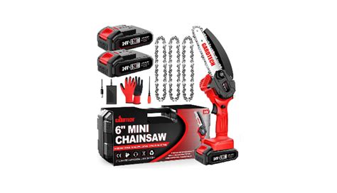 Best Mini Chainsaw Inch Gardtech Cordless Portable Electric Chain