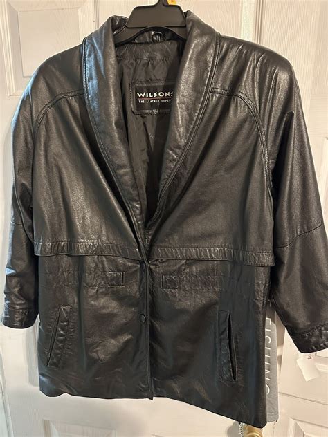 Wilsons Vintage Leather Jacket Size Medium Gem