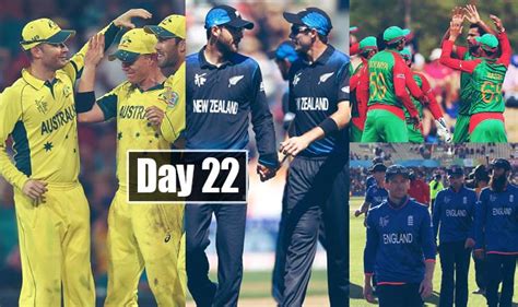 2015 Cricket World Cup Day 22: Highlights, Points Table and Schedule ...