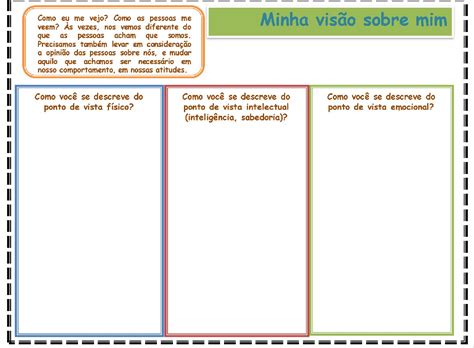 Projeto De Vida 6 Ano Atividades REVOEDUCA