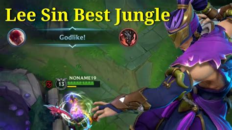 Lee Sin The Best Jungle Tier S Patch 4 1B Gameplay Lee Sin League