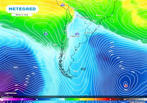 Alertas meteorológicos del SMN en la previa a la llegada del intenso