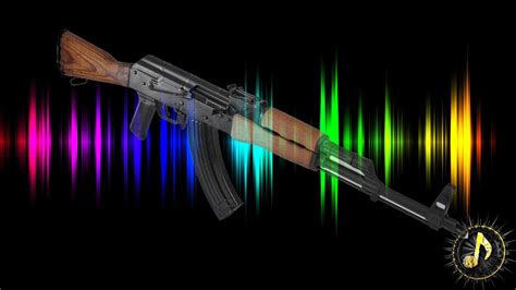 Sound Effect ~ AK-47 Burst Fire - YouTube