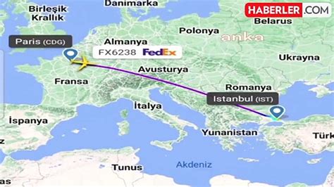 FedEx Kargo Uçağı İstanbul Havalimanı na Gövde Üzerine İniş Yaptı