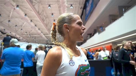 Parker Valby After Winning The Distance Double at The 2024 NCAA Indoor ...