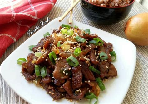 Resep Bulgogi Oleh Fenita D Cookpad