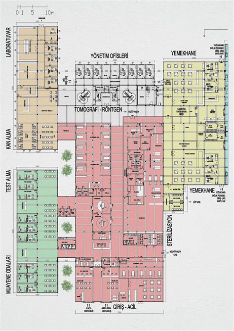 Hospital building design ceiling layout architecture plan – Artofit