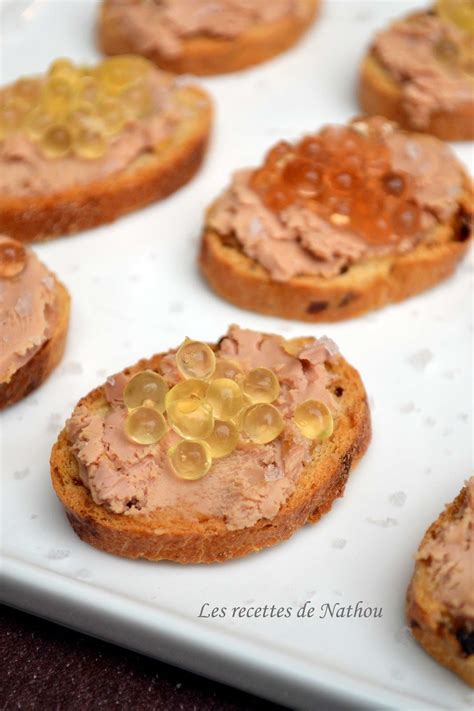 Toasts Au Foie Gras Perles Au Sirop De Figues Et Au Vin De Sauternes