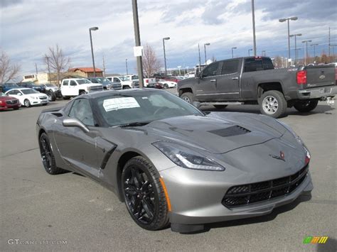 Shark Gray Metallic Chevrolet Corvette Stingray Coupe