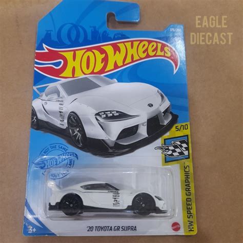 Hot Wheels Toyota GR Supra 2021 HotWheels White Putih Shopee Singapore