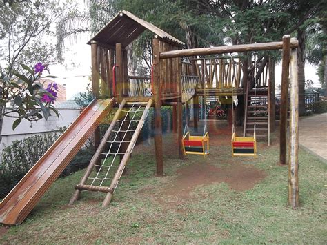 Casa Do Tarzan Multi De Eucalipto Playgrounds E Brinquedos Concreplay