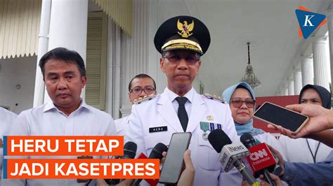 Berita Harian Mendagri Tito Karnavian Lantik Heru Budi Hartono Sebagai