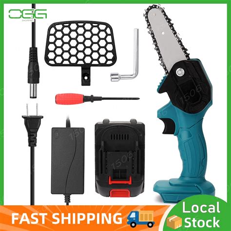 Ogg Portable Electric Pruning Saw Rechargeable Small Electric Saws Woodworking One Handed Us