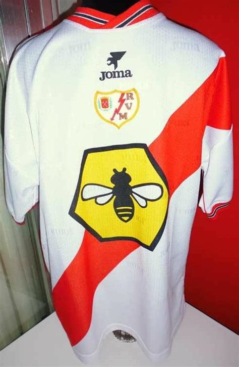 Rayo Vallecano Home football shirt 1999 - 2000.