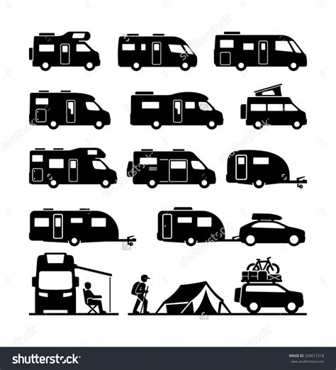 camper clipart black white 20 free Cliparts | Download images on ...