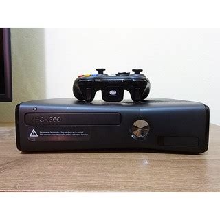 Xbox 360 Slim Original Bloqueado 1 Controle Shopee Brasil