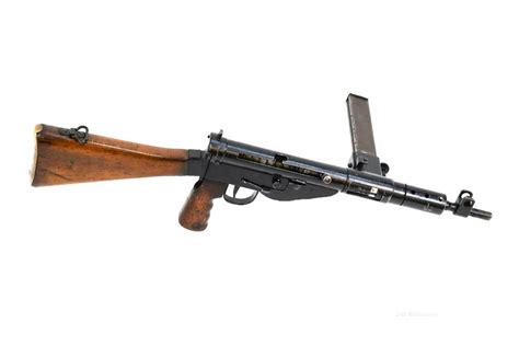 Deactivated Moving Bolt Sten Mk V Smg Sn 4203