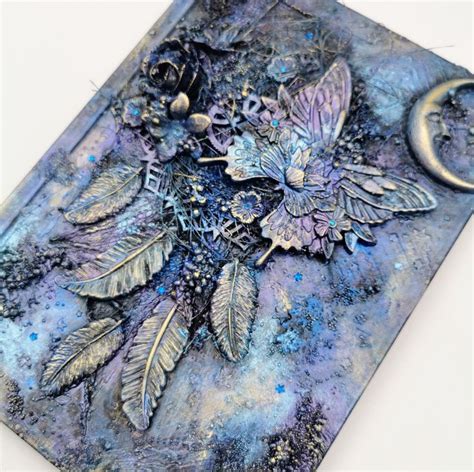 Pin By Sylvie Rene On Projets Essayer Mixed Media Art Techniques