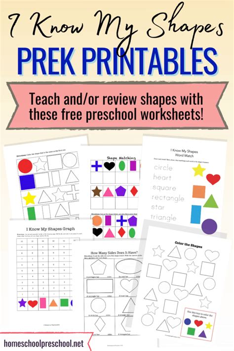 Know Your Shapes Worksheets Worksheetscity