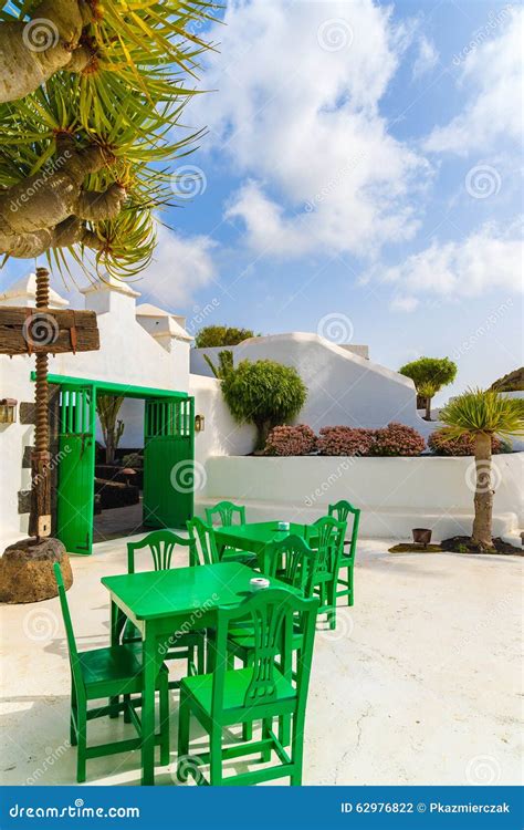 Typical Canarian Style Buildings Stock Photo Image Of Canarian