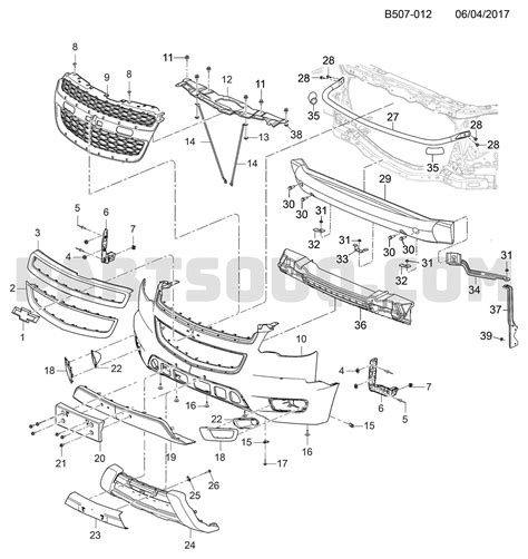 2012 Chevy Malibu Parts Diagram and Breakdown