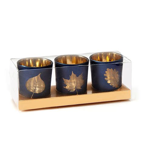 Fall Leaves Votive Candle Holders 582497 | Buffalo Trader Online