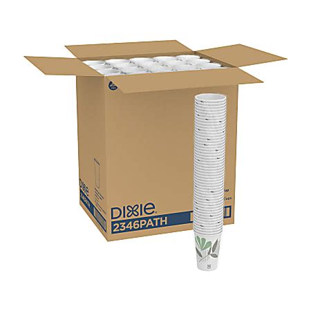 Dixie Pathways Paper Hot Cups Leaves Oz Carton Of ODP Business Solutions