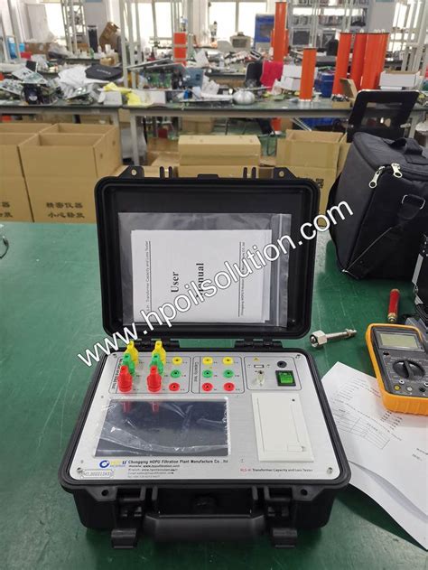 Transformer Load Or No Load Meter Capacity Loss Tester